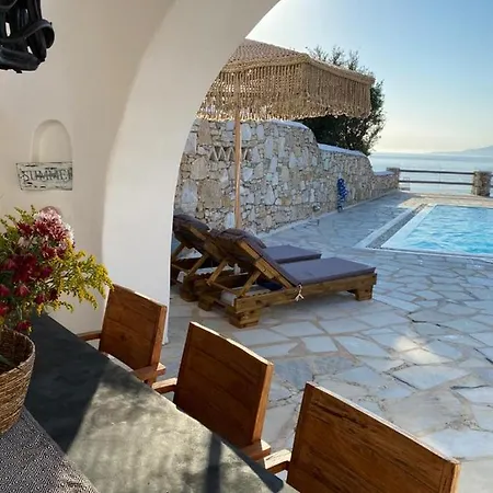 Вилла C.l.s Cavo Delos,private Pool Mykonos Town