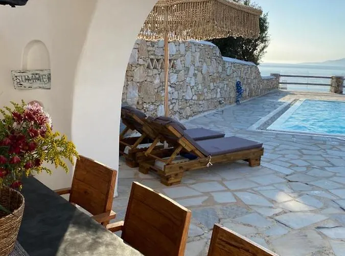 וילה C.l.s Cavo Delos,private Pool Mykonos Town